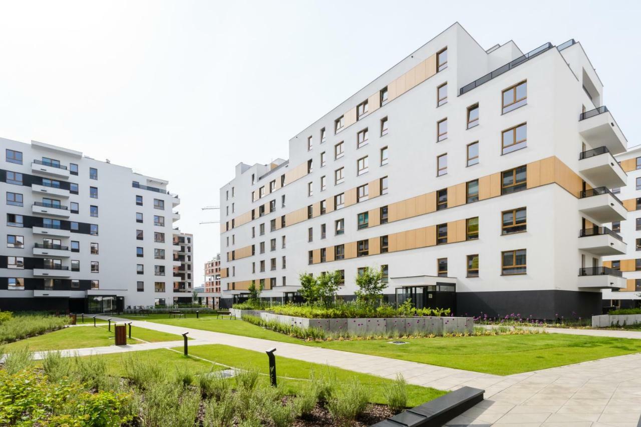 M&R Apartament Airport&Business Deluxe Cybernetyki 17 - Underground Garage - Free Wifi - Netflix - Air Conditioning - Self Check-In, Close By Chopin Airport Warsaw Luaran gambar